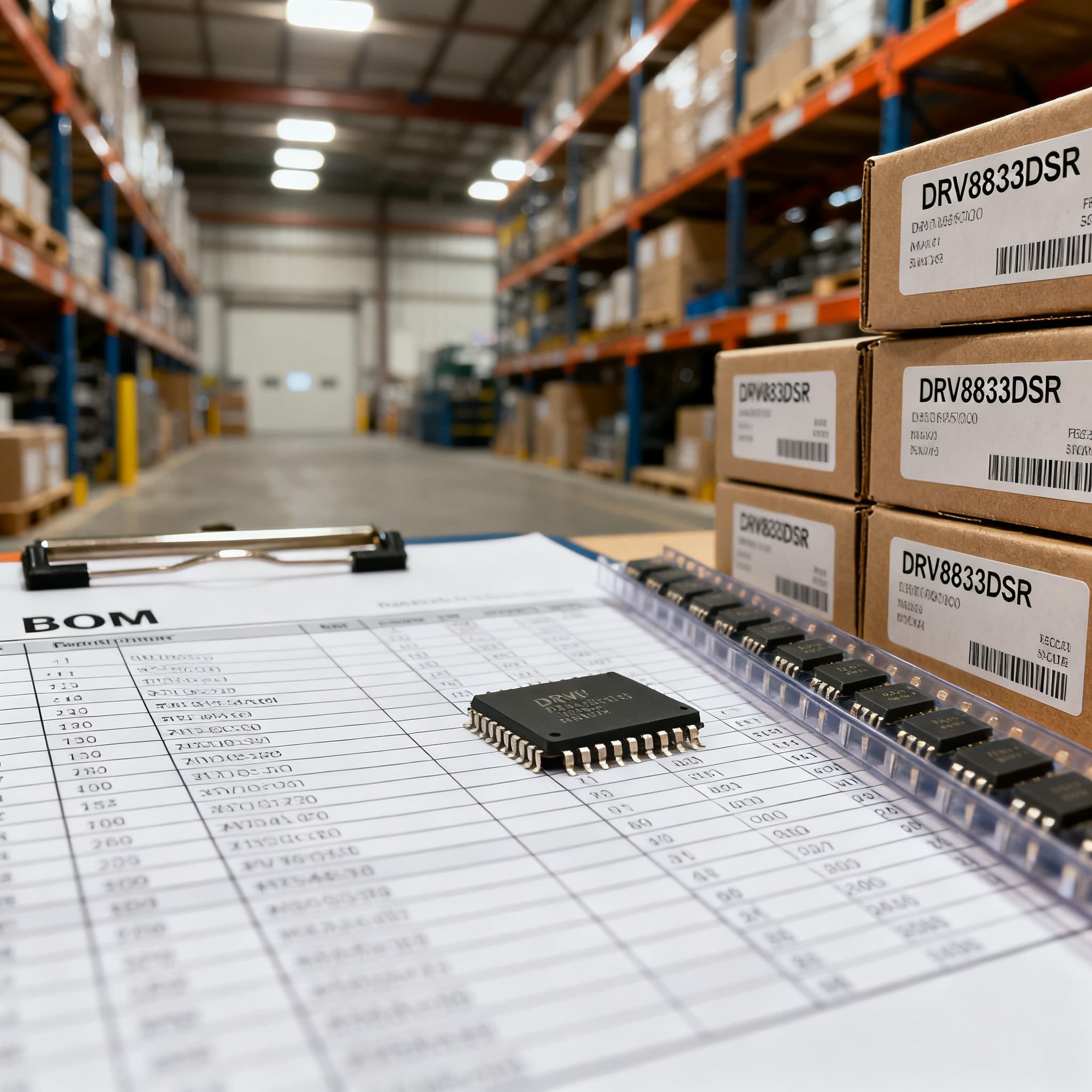 DRV8833DSGR Procurement Guide: Pinout and Spec Checks for RFQ