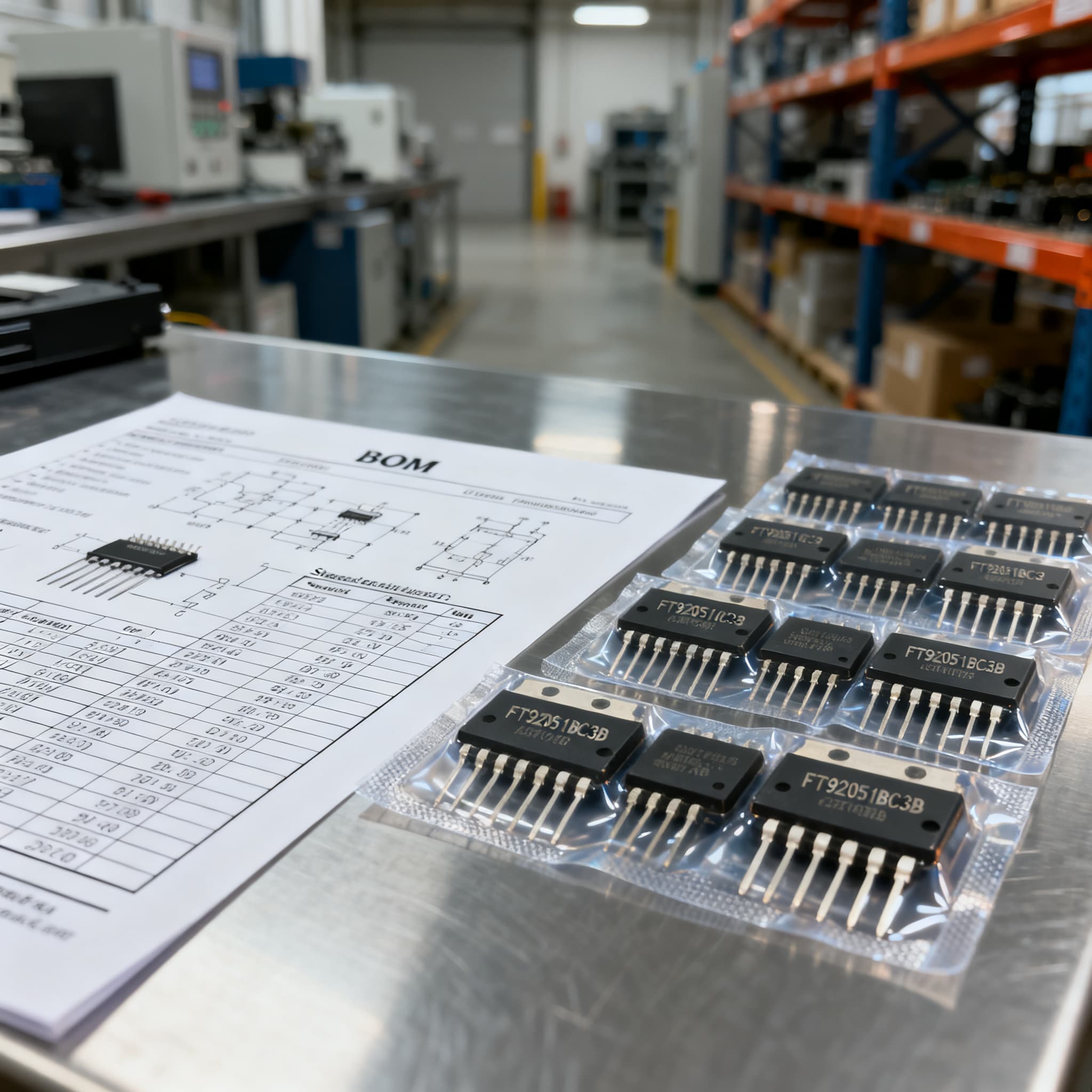 FT92051BC3-BB Procurement Guide: Pinout and Spec Checks for RFQ