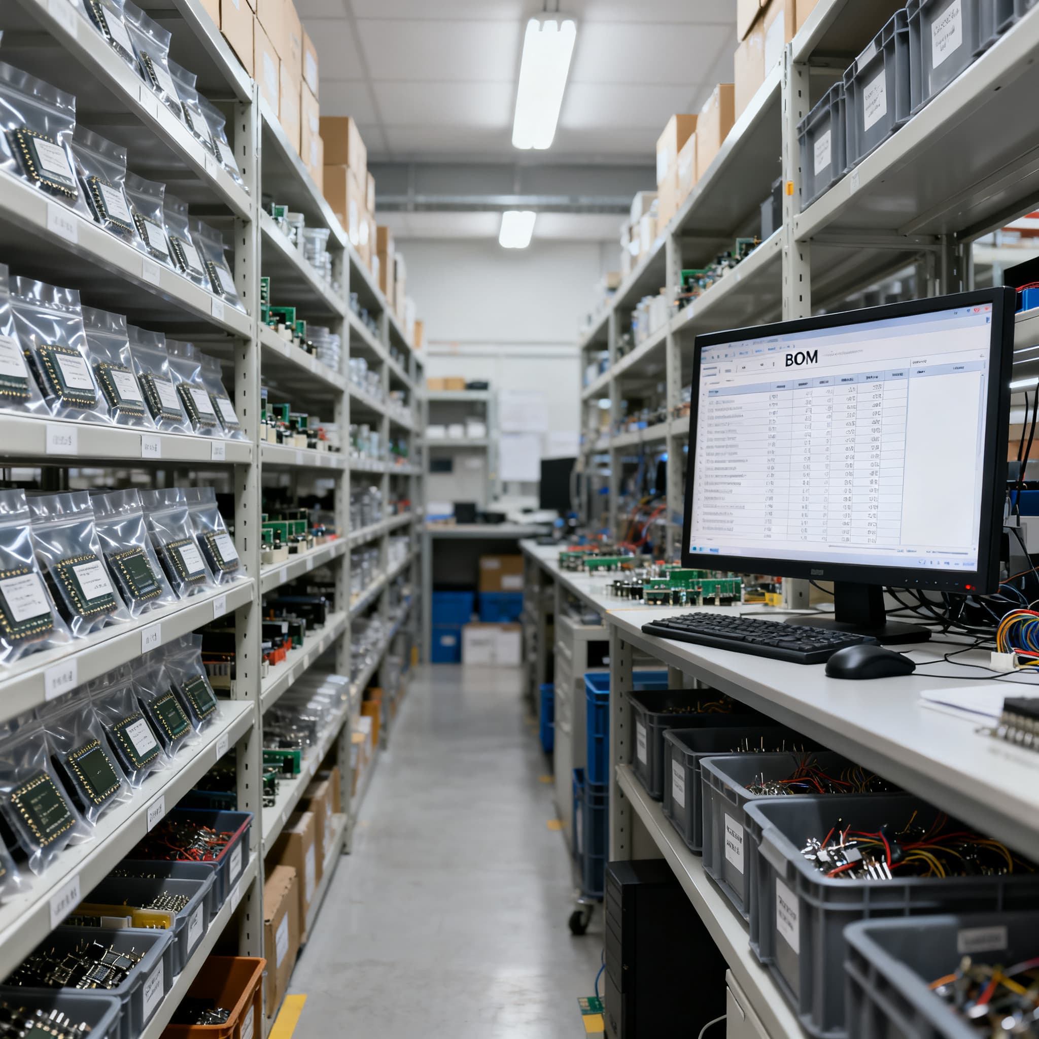Hard-to-Find Electronic Components BOM Recovery: Procurement Program