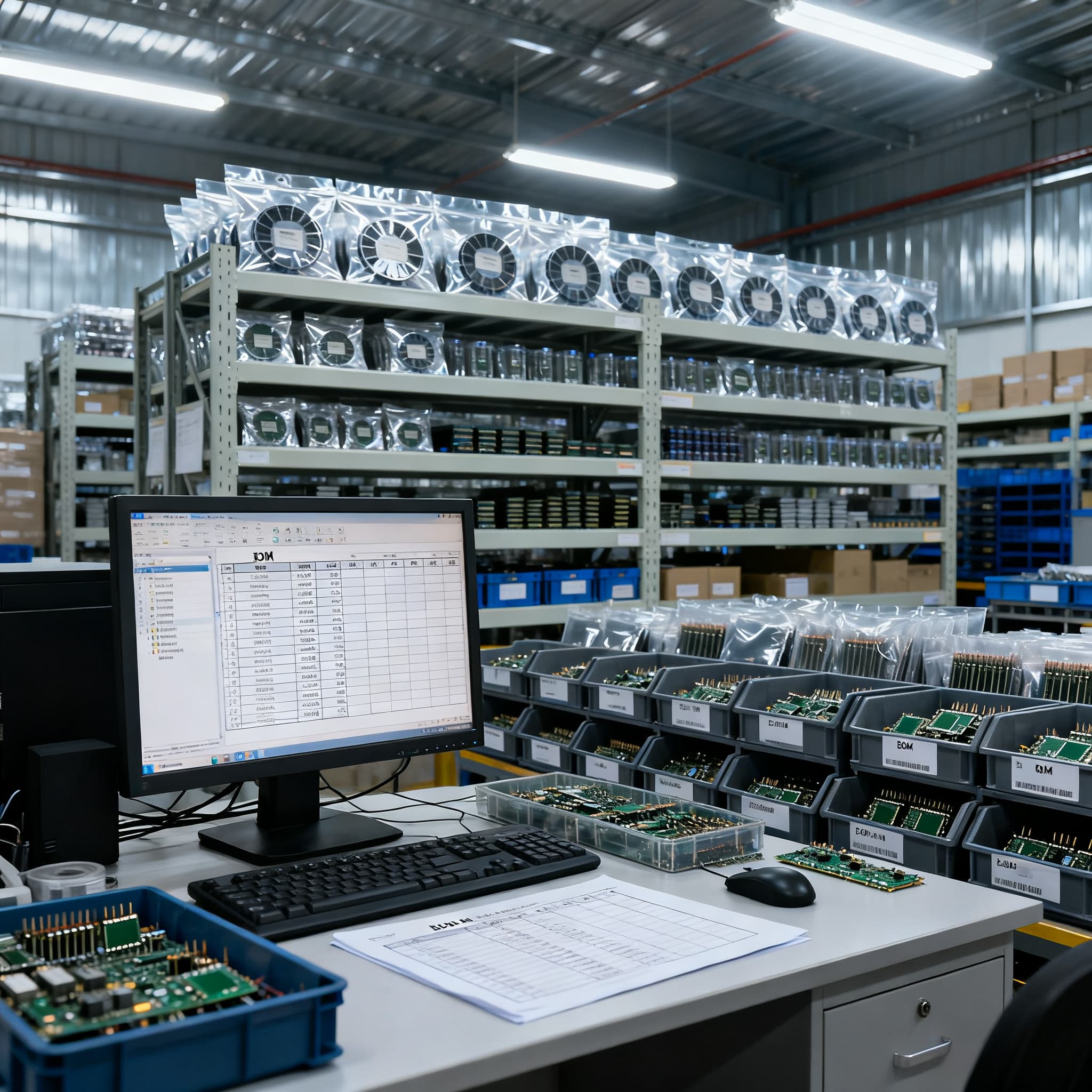 How to consolidate electronic component suppliers