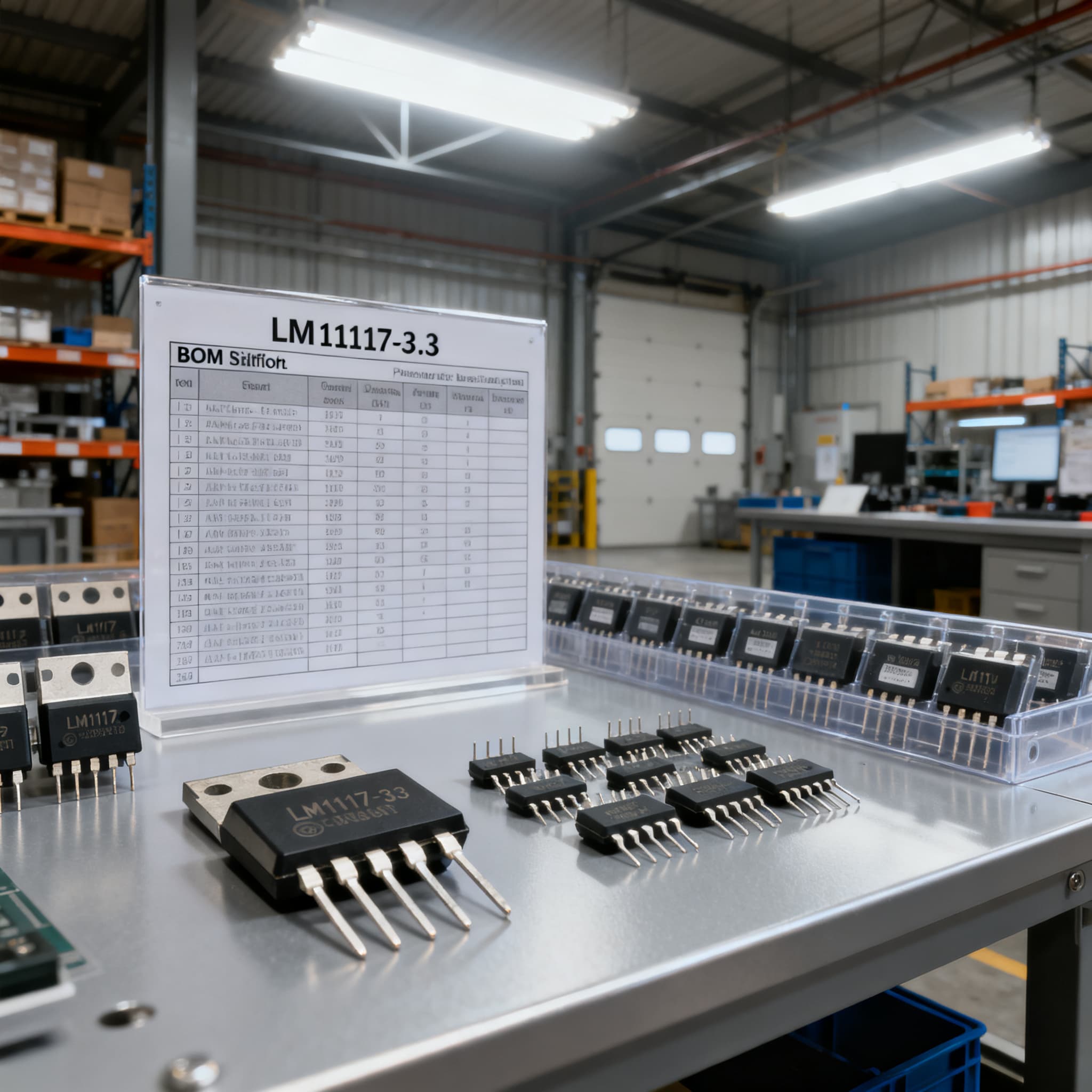 LM1117-3.3 Procurement Guide: Pinout and Spec Checks for RFQ