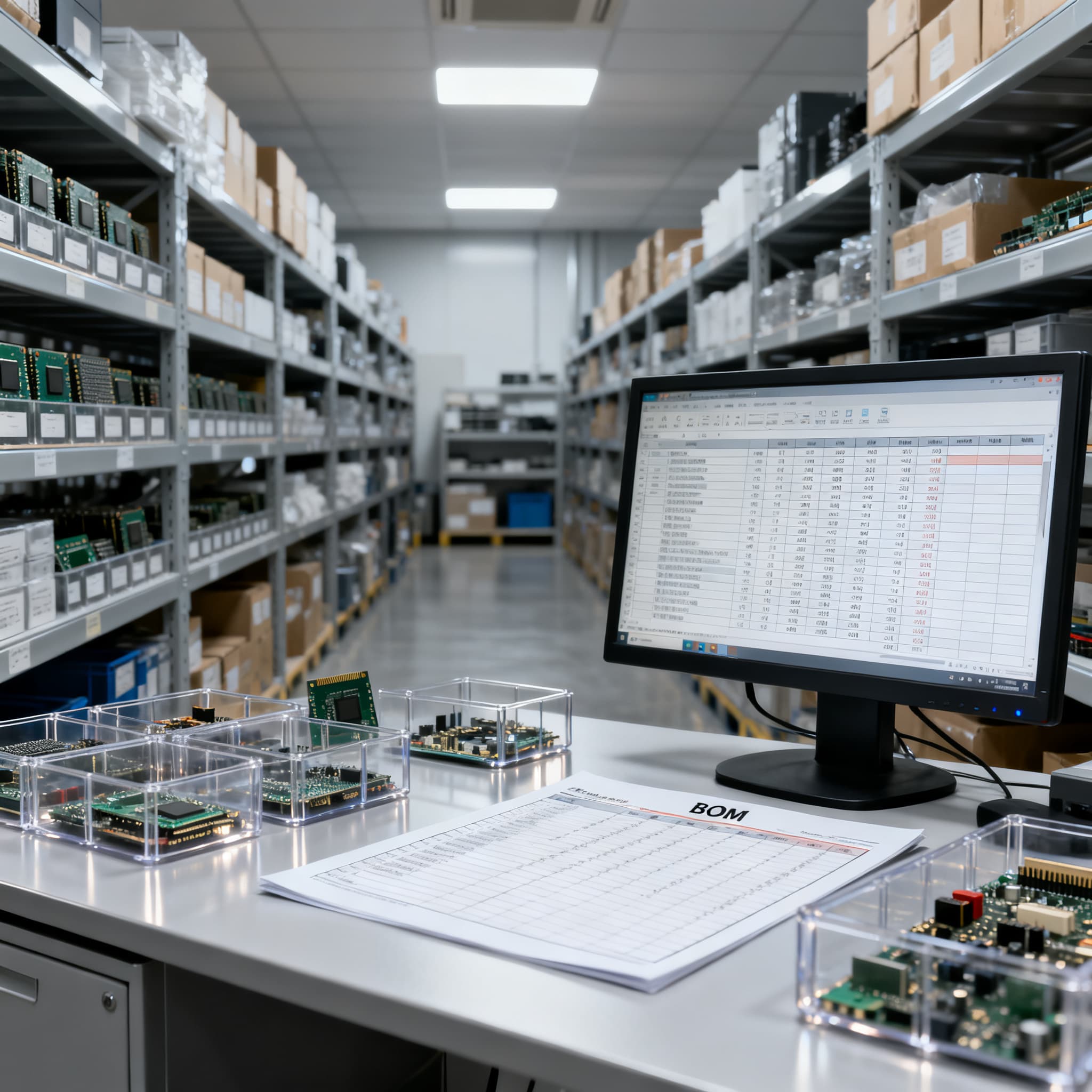 BOM to RFQ: Submit Electronic Component Quote Request