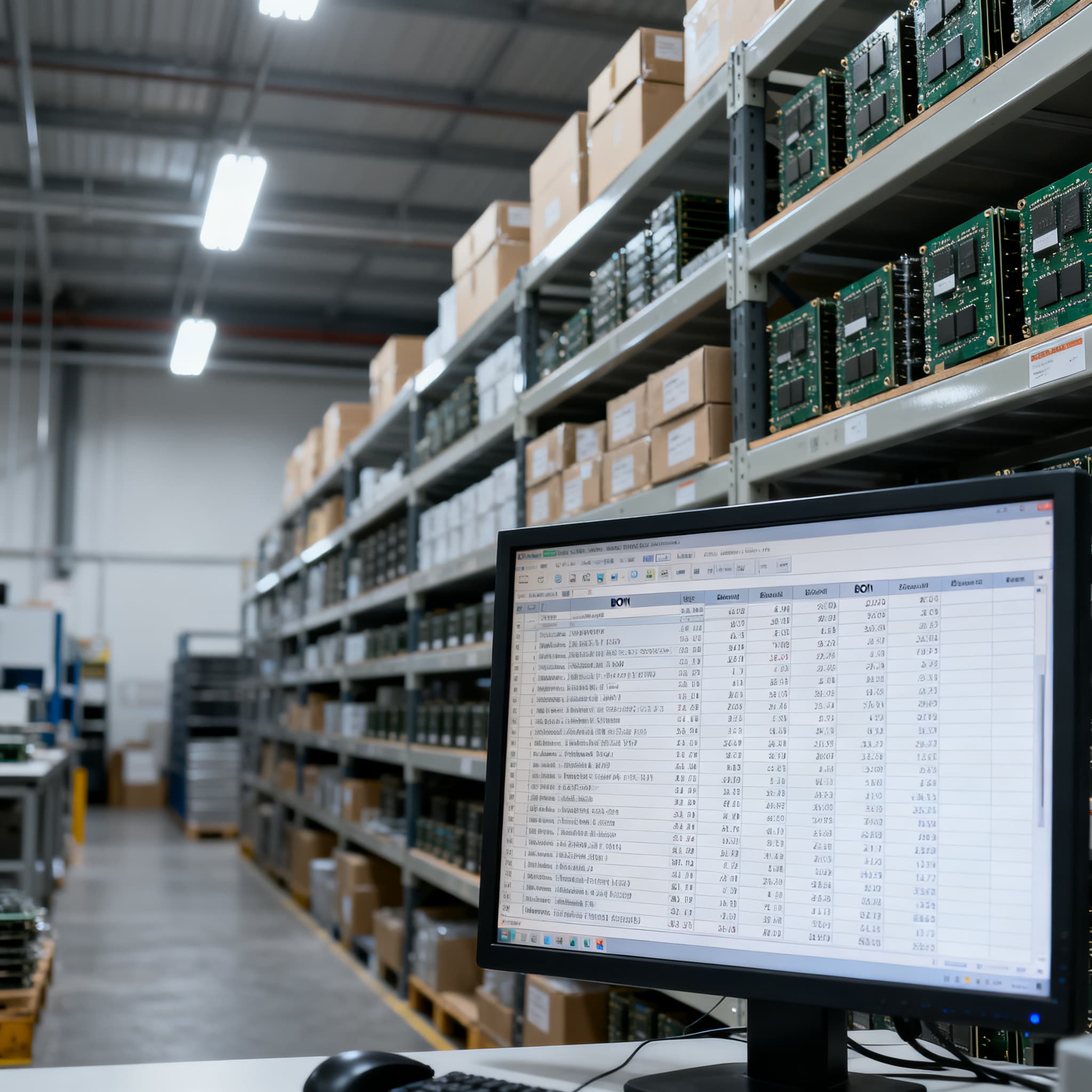 Shortage Management for Multi-Line Electronic BOMs: EOL & Shortage Handling