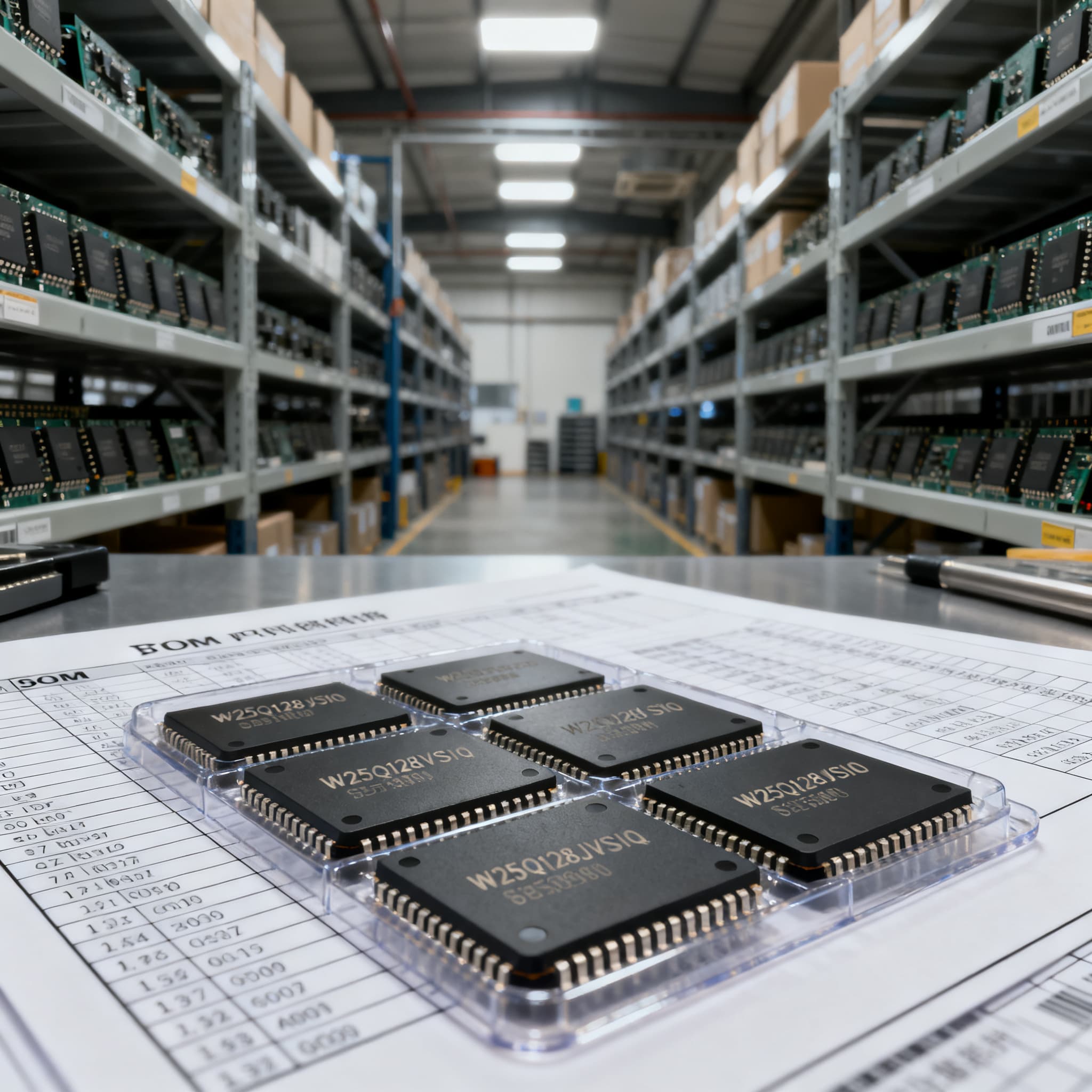 W25Q128JVSIQ Procurement Guide: What to Include in Your RFQ