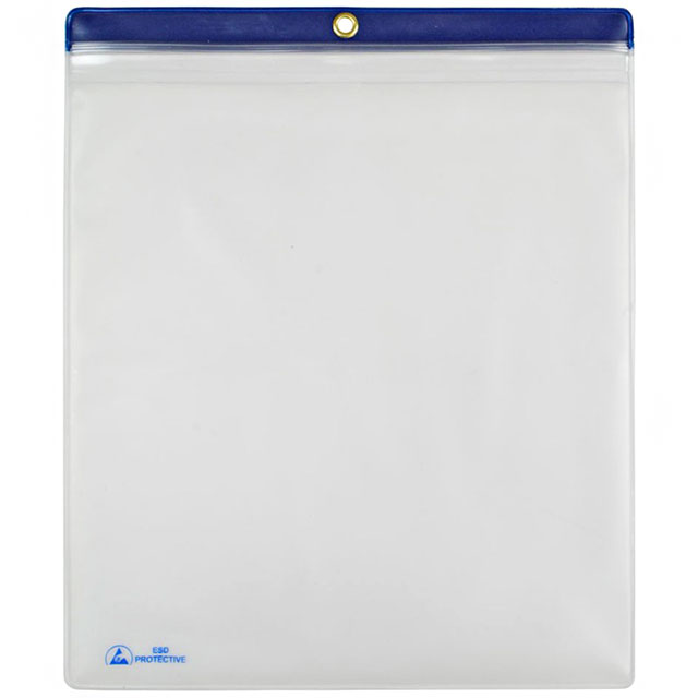 ESD SHP TRVLR 10X12 CLR/BL 10PK
