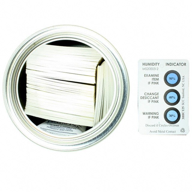 HUMIDITY INDICATOR 3 SPOT 125PCS