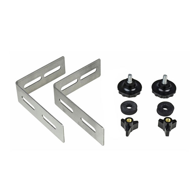 MOUNTING BRACKETS W/ANGLE ADJUST