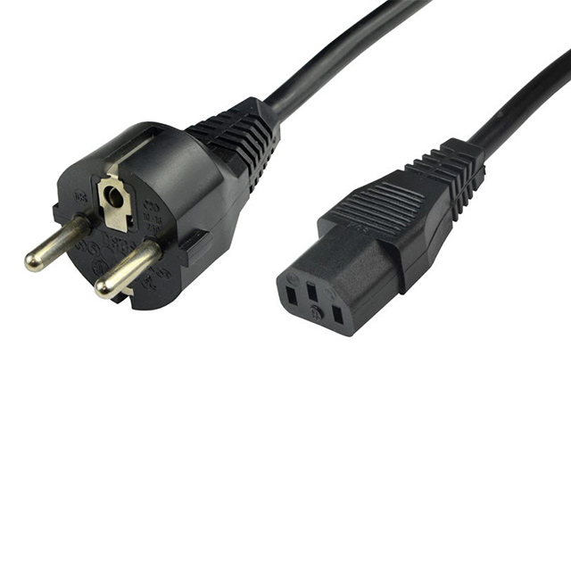 POWER CORD IEC C-13-EUROPE PLUG