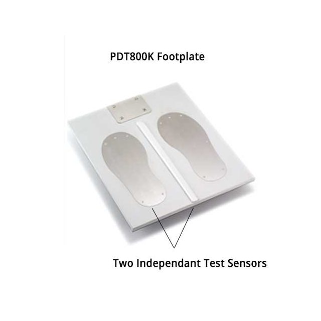 PDT TESTER FOOT PLATE