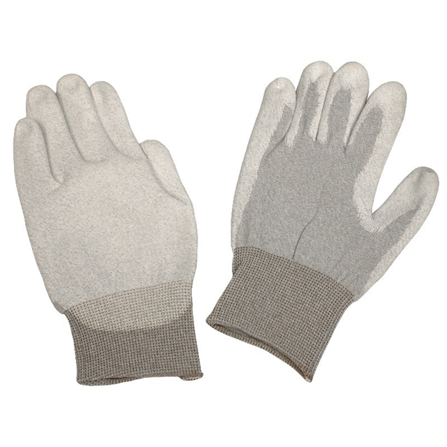 GLOVES YARN GRAY 2XLG