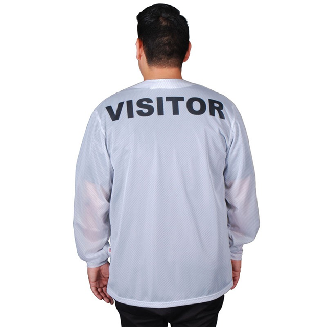 SMOCK JACKET POLY GRAY MED
