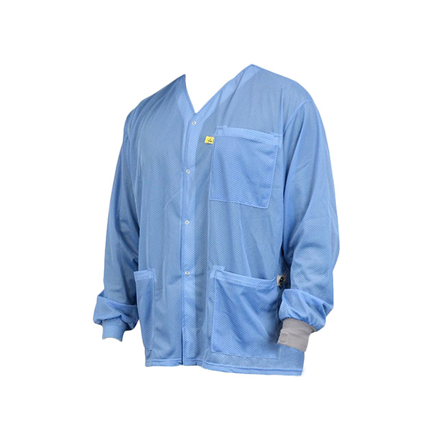SMOCK JACKET POLY BLE LG