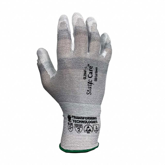 GLOVES YARN GRAY 2XLG
