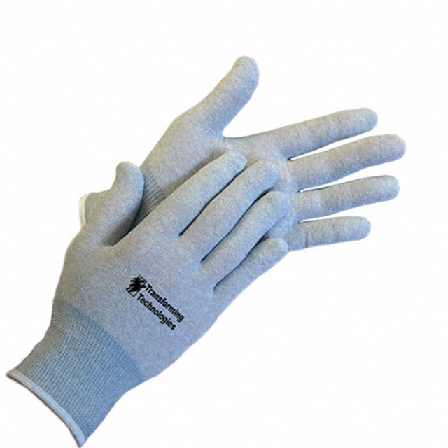 GLOVES YARN GRAY MED