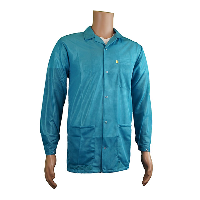 SMOCK JACKET POLY TEAL 3XLG