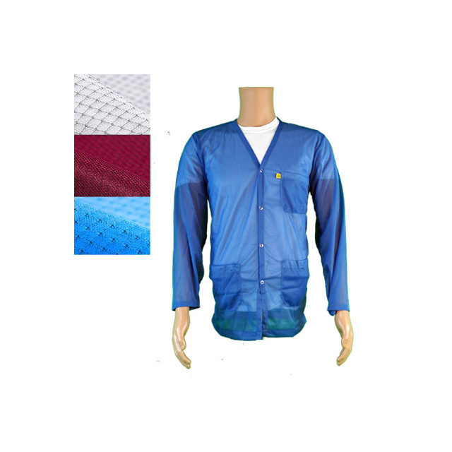 SMOCK JACKET POLY LGT BLE SMALL