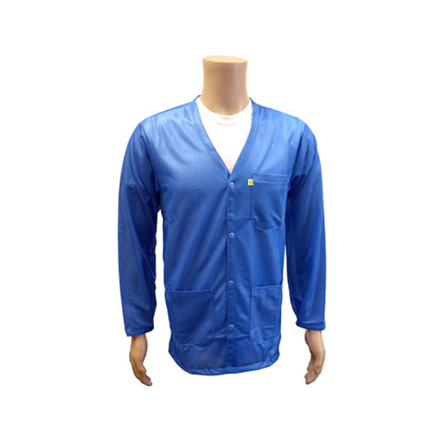 SMOCK JACKET POLY BLE LG