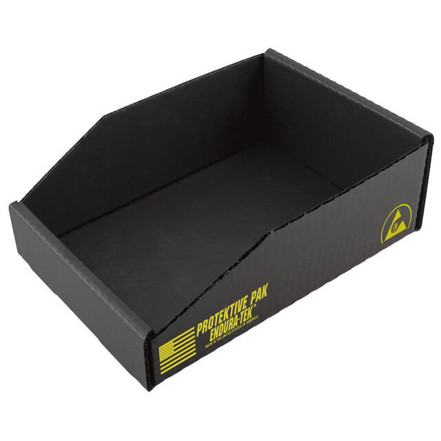 BIN BOX, OPEN, ENDURA-TEK, 18 X
