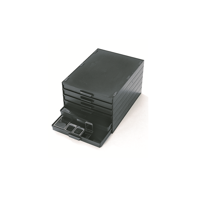 COMPARTMENTED BOX 6 DRAWERS