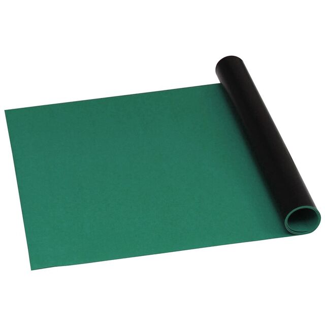 TABLE MAT VINYL GREEN 25'