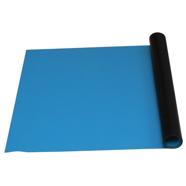 TABLE MAT RUB LGT BLU 4.17'