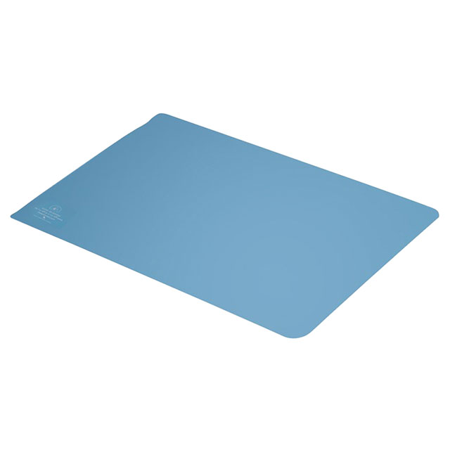 TABLE MAT RUBBER BLK/BLU 2'