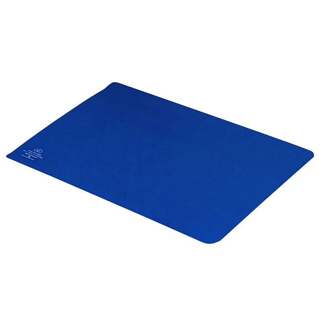 TABLE MAT RUBBER BLK/BLU 2'