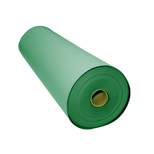 TABLE MAT RUBBER GREEN 4' X 4'