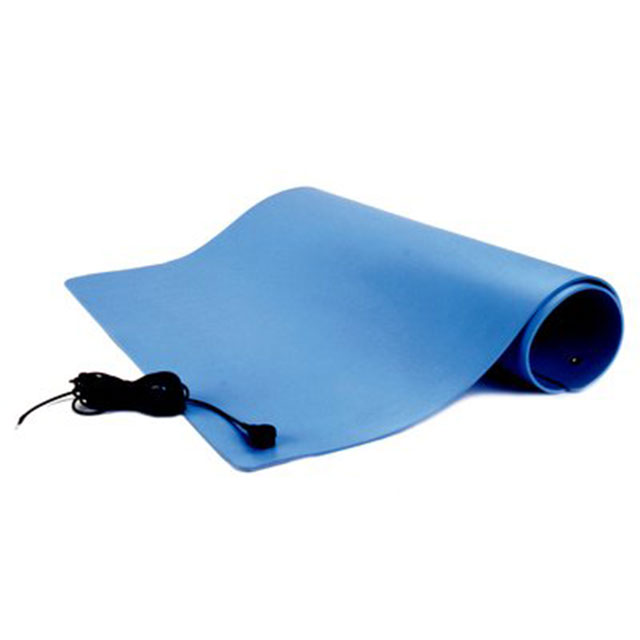 TABLE MAT VINYL BLUE 3'