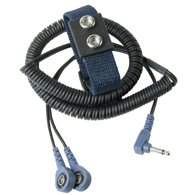 WRISTSTRAP DUAL ASSY WOVEN 7MM