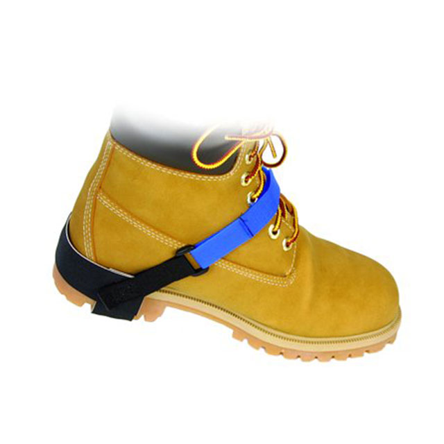 ESD HEEL GROUNDER BLUE W/D-RING
