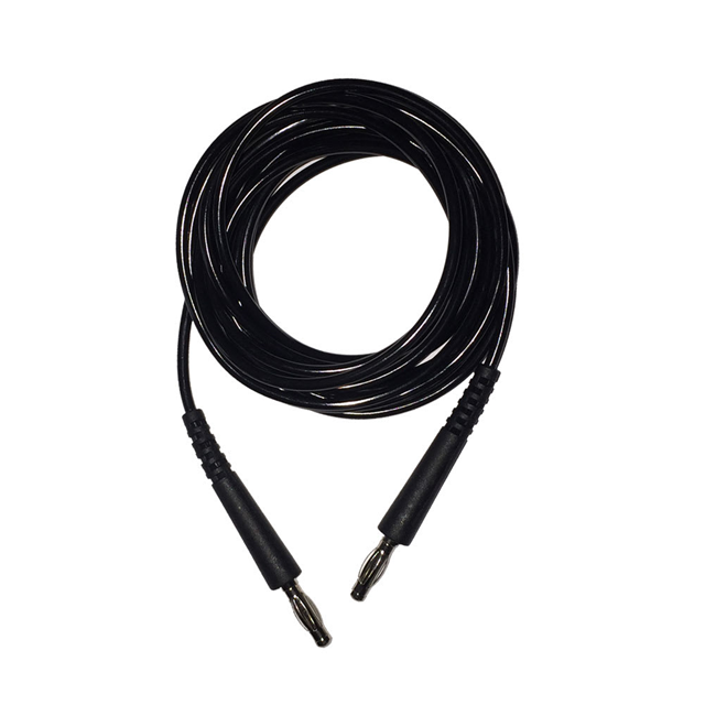 TWO BANANA PLUGS,8',NO RES,STRT