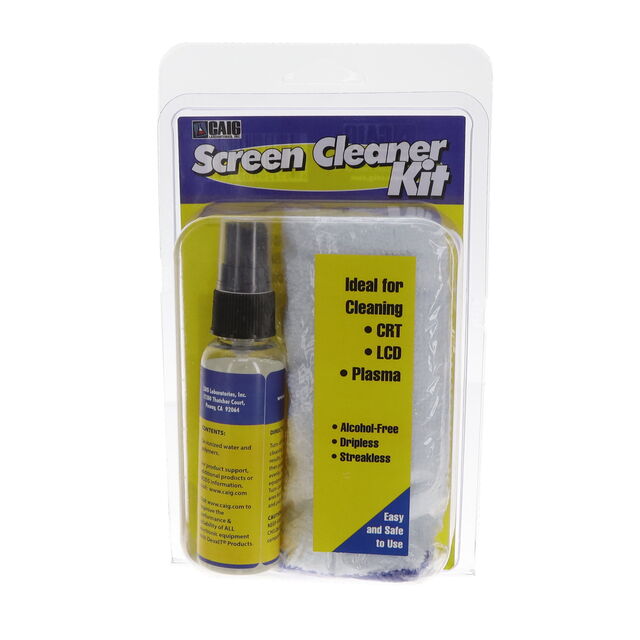 CLEANING CLOTH DISPLAY MONITOR