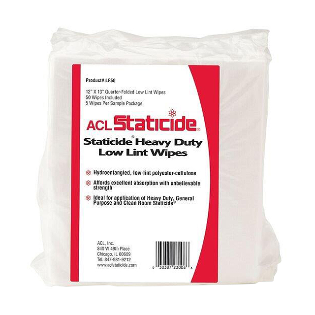 WIPES DRY MULT SURF 12X13" 50 PC