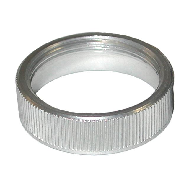 NUT CLR ALUM KNURL