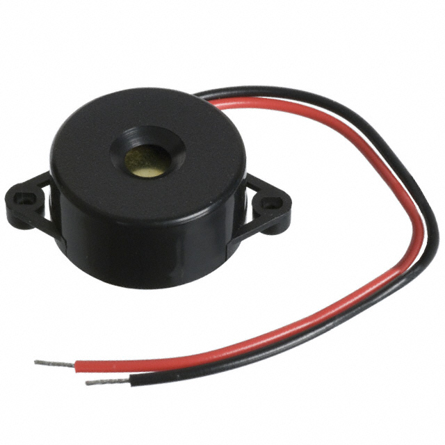 BUZZER PIEZO 12V 22MM FLANGE