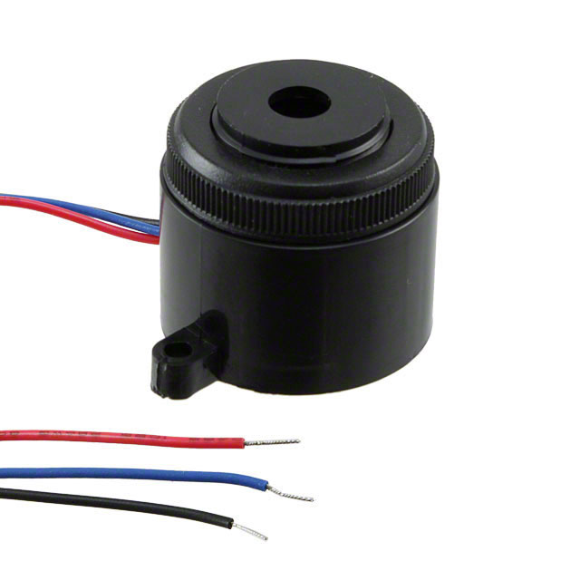 BUZZER PIEZO 12V 28MM FLANGE