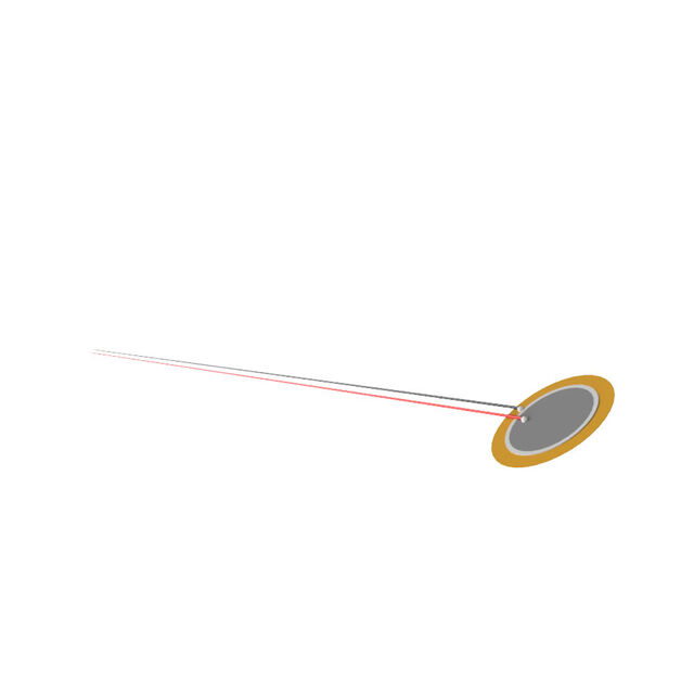 BUZZER ELEMENT STD 7 KHZ 9.90MM