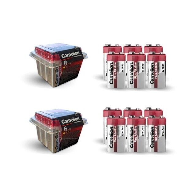 Camelion 9V Plus Alkaline Plasti