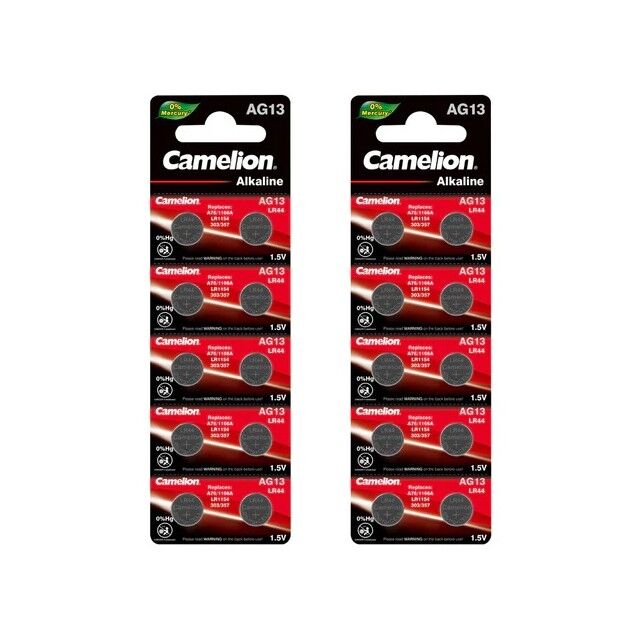Camelion AG13 Alkaline Button Ce