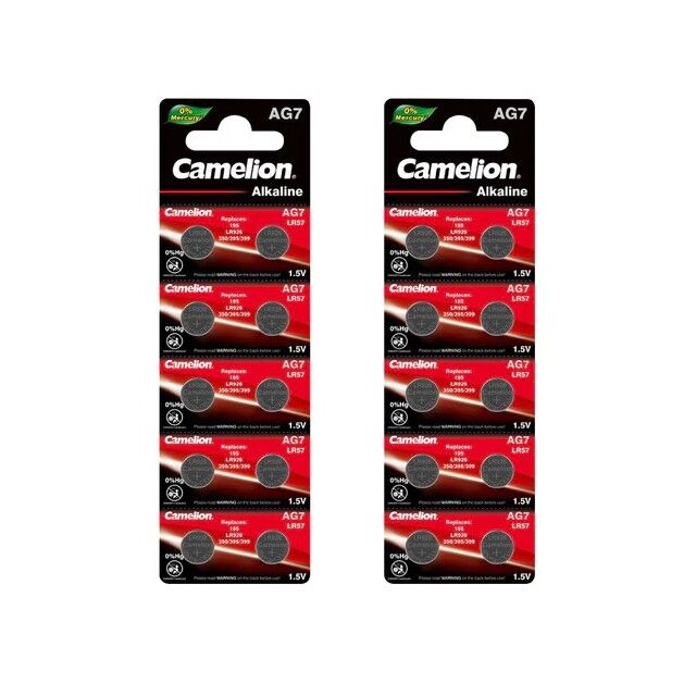 Camelion AG7 Alkaline Button Ce