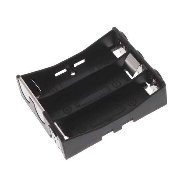 BATTERY HOLDER AA 3 CELL PC PIN