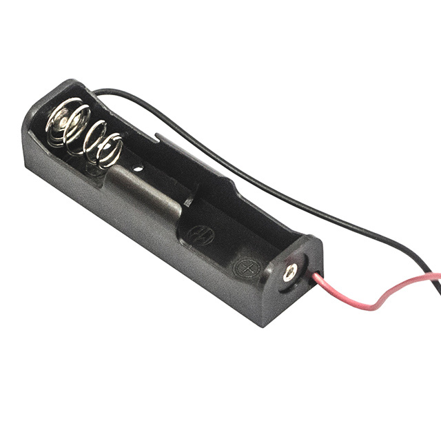BATTERY HOLDER AA 6" WIRE LEADS