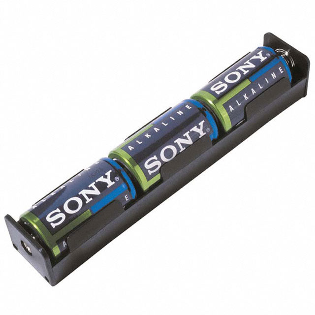 BATT HOLDER C 3 CELL SOLDER LUG