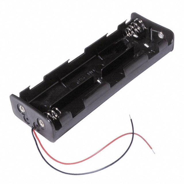 BATTERY HOLDER C 6 CELL 6" LEADS