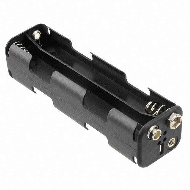 BATTERY HOLDER AA 8 CELL SNAP