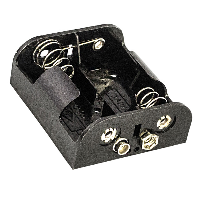 BATTERY HOLDER C 2 CELL SNAP