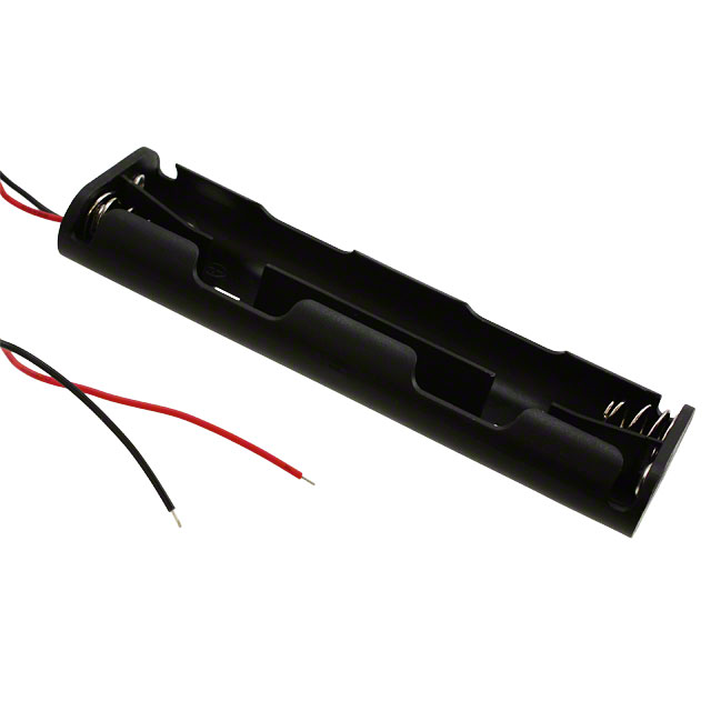 BATT HOLDER AA 4 CELL 6" LEADS