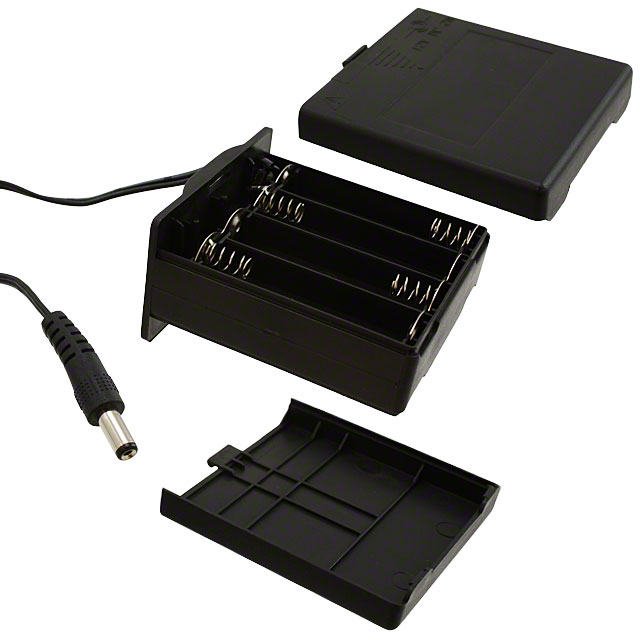 BATTERY HOLDER AA 8 CELL LEADS