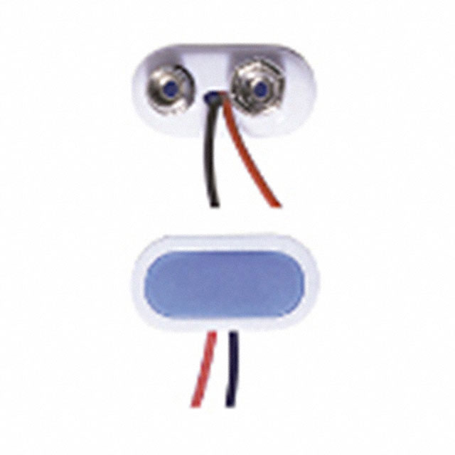 BATT CONNECTOR SNAP 9V 3" LEADS